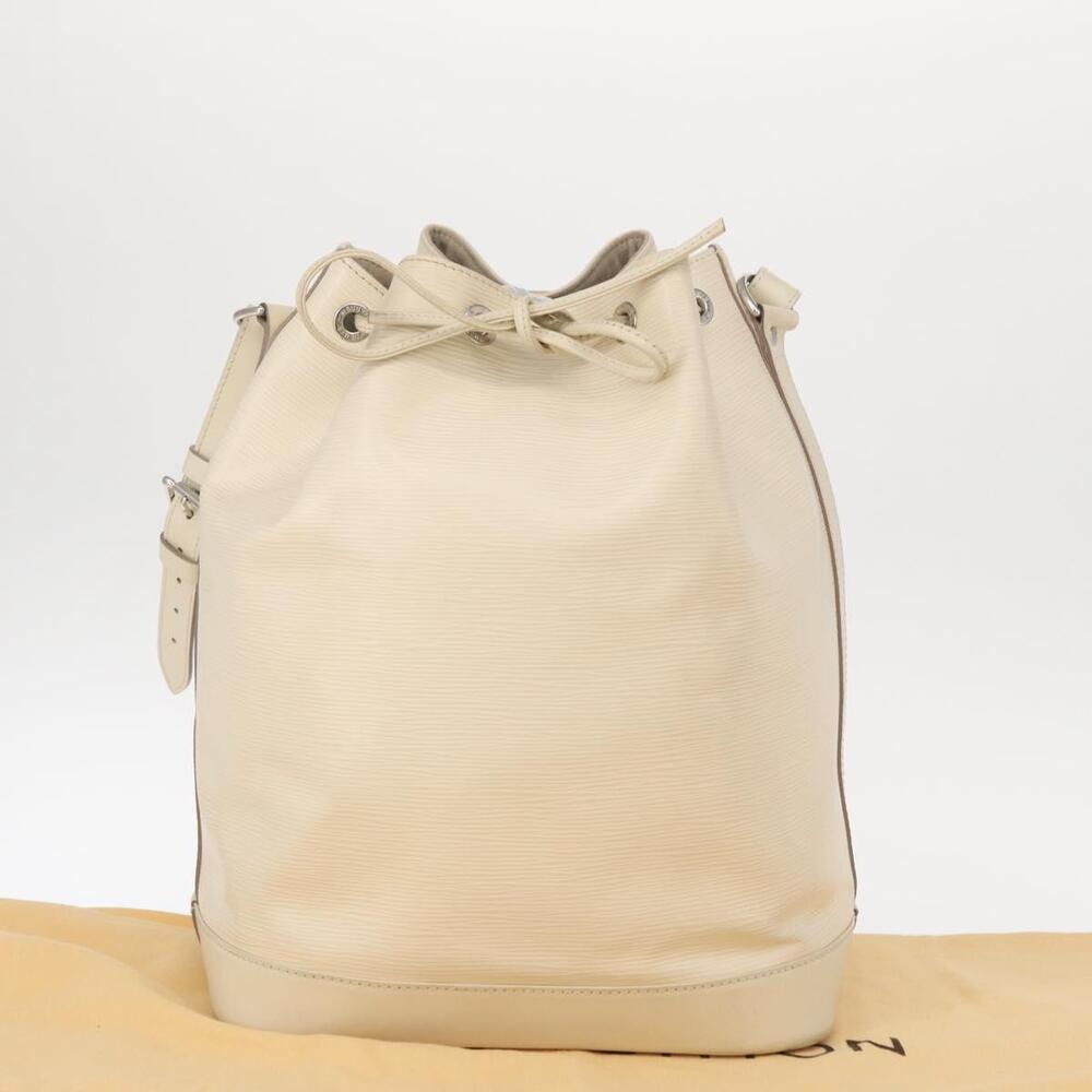 LOUIS VUITTON Epi Noe Shoulder Bag White Yvoire M4084J LV Auth 153505V - Picture 12 of 16